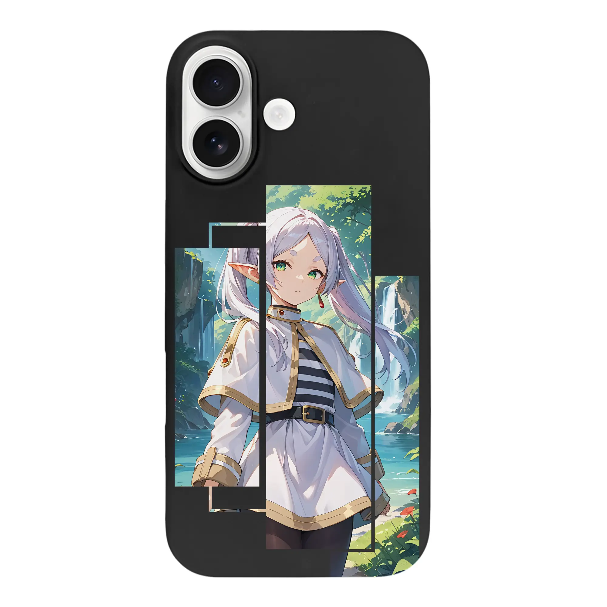 葬送のフリーレン（Frieren） グッズ,フリーレン（Frieren） - iPhone 17 シリーズ シリコンケース 薄型 耐衝撃 指紋防止 ソフトタッチカバー 精密フィット 傷防止 保護ケース iPhone 17/17 Air/17 Pro/17 Pro Max 対応